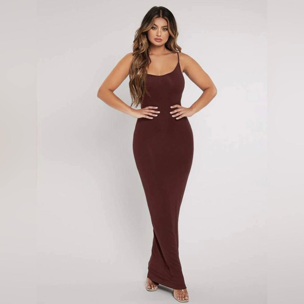 SHEIN Solid Bodycon Cami Dress